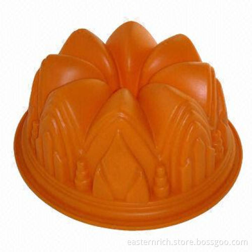 Silicone bakeware, castle shape, Φ23.5cmx10.5cm